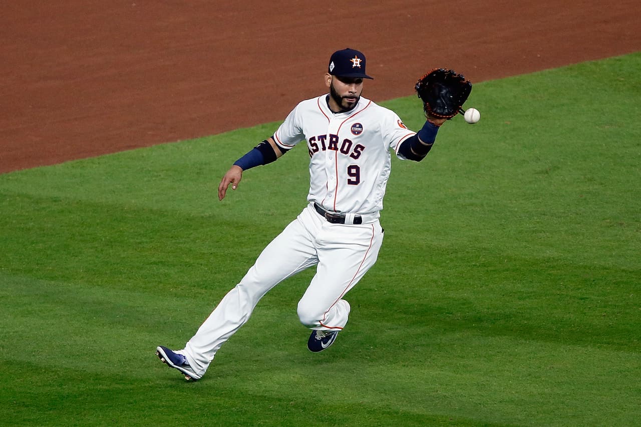 El venezolano Marwin González, primera base de 28 años.