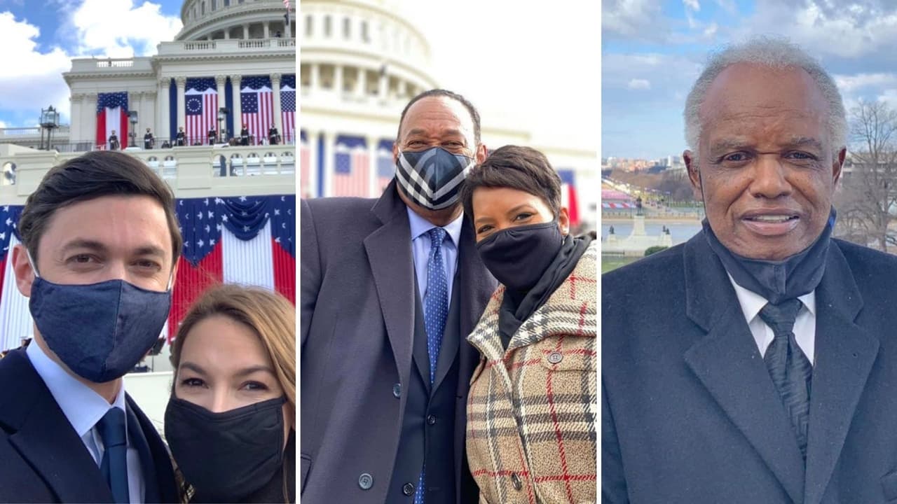 Así reaccionaron los políticos de Georgia tras la juramentación de Joe Biden como presidente de los EEUU