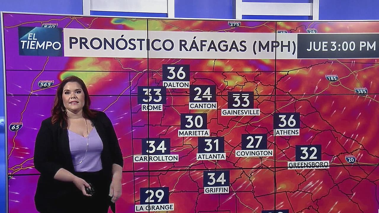 Tormentas traerán riesgo de inundaciones y vientos de hasta 45 mph: estas son las ciudades afectadas en Georgia