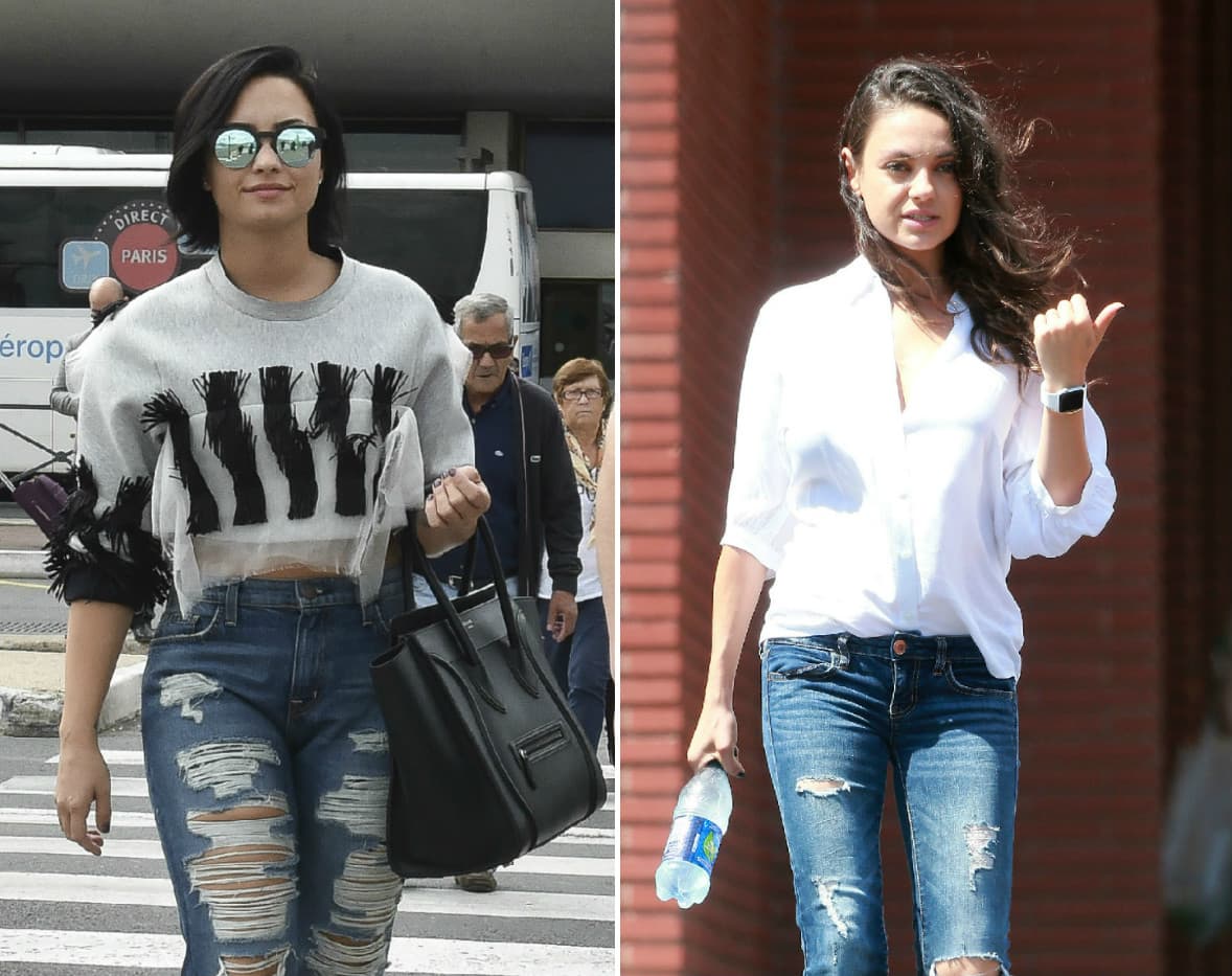 Sin duda, los 'ripped jeans' llegaron desde hace algún tiempo para reinventar el 'street style' y las 'celebs' lo saben.