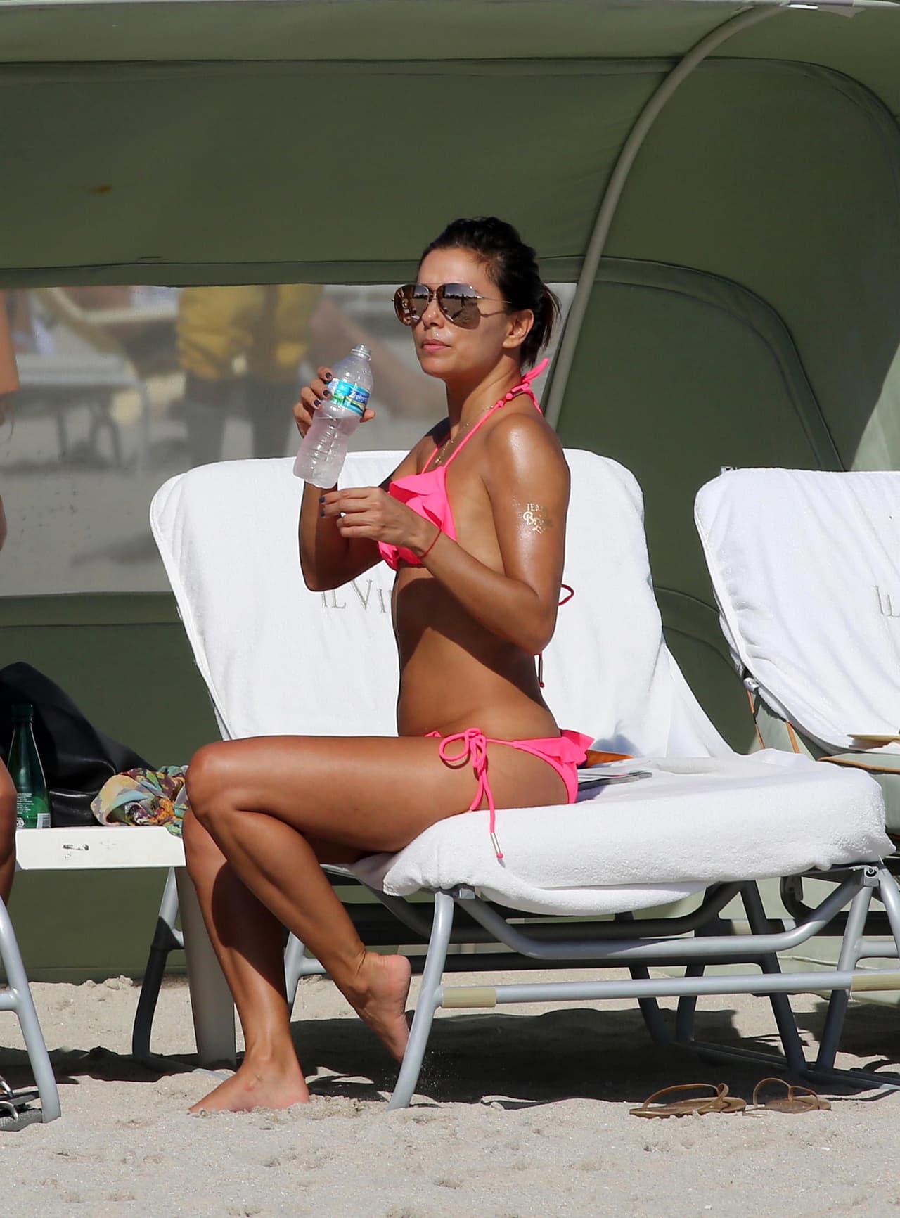 Un poco de agüita para refrescarse.