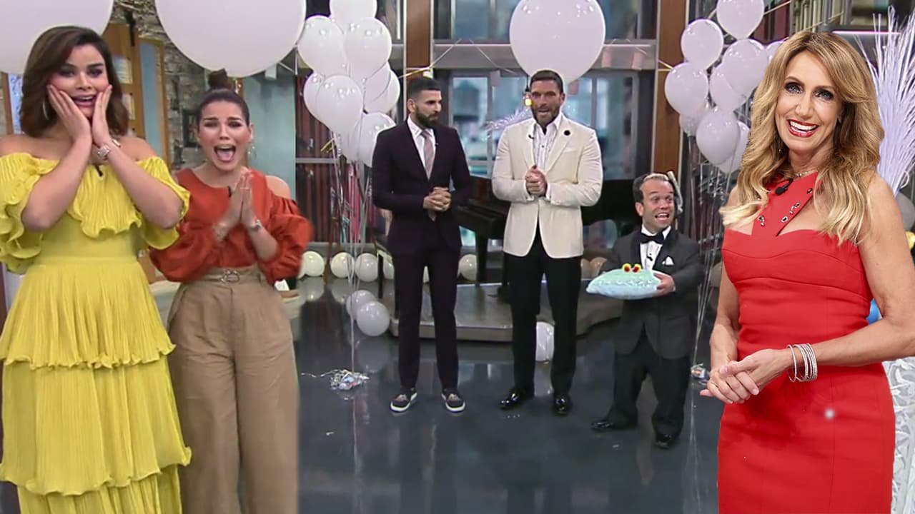 ¿Lili Estefan le dio el 'sí' a Julián Gil?: en El Gordo y La Flaca hubo propuesta de 'matrimonio' y ramo lanzado