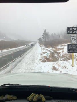 Ahora los riesgos son de inundaciones y deslizamientos de tierra por acumulaciones de nieve y agua en terrenos destruidos por las llamas.