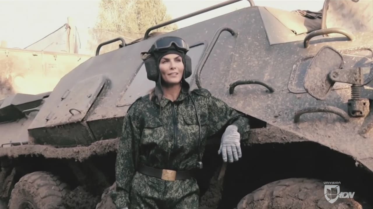 Montserrat Oliver aprendió a manejar un tanque de guerra ruso