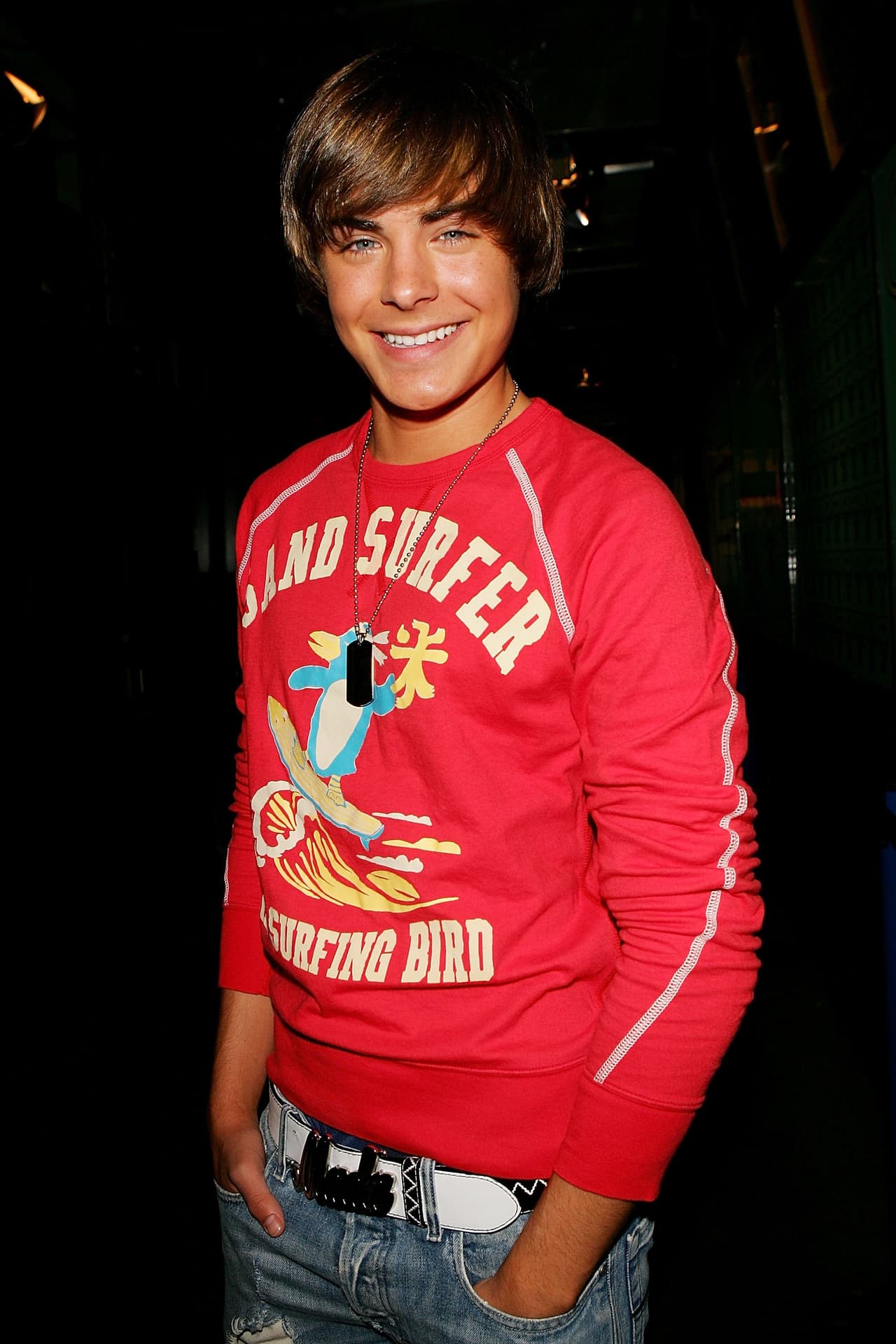 Pero desde muy jovencito ya despuntaba para galán.