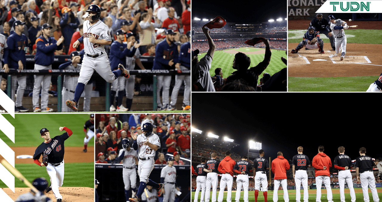 Los Houston Astros ganan el cuarto juego de la Serie Mundial y se empata 2-2 ante los Washington Nationals.