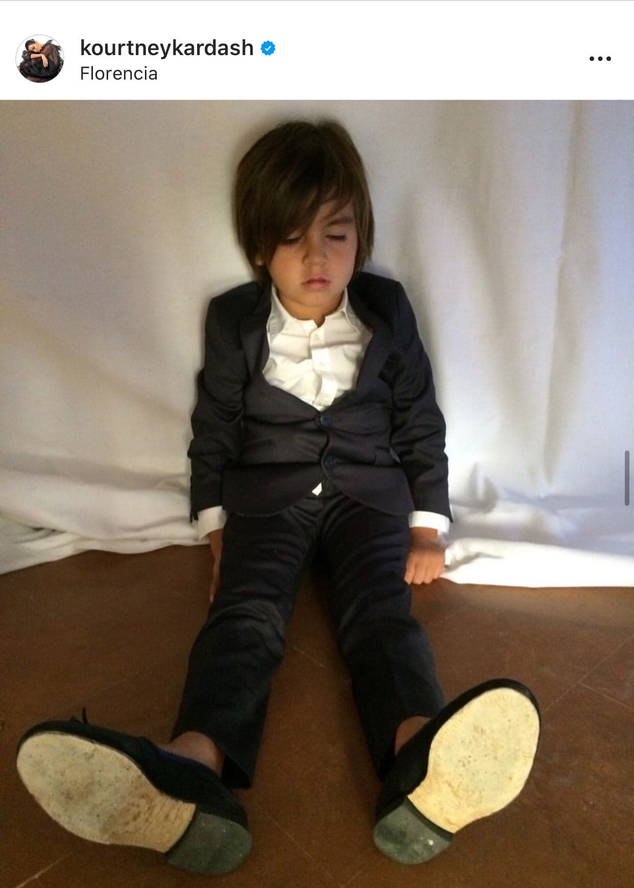 Mason Disick, su hijo mayor de 9 años, tuvo durante un tiempo una larga cabellera hasta que optó por cambiar su apariencia.