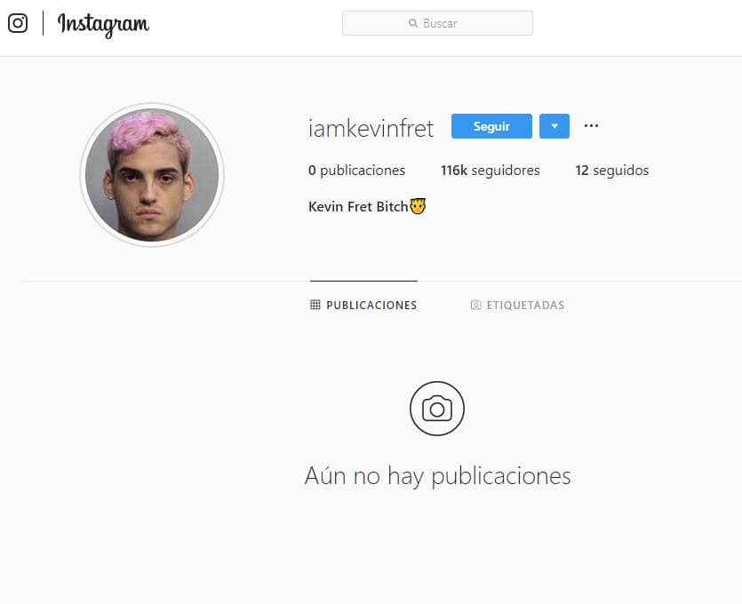 Hoy en día su cuenta oficial en Instagram continúa activa, sin embargo sus publicaciones fueron borradas.