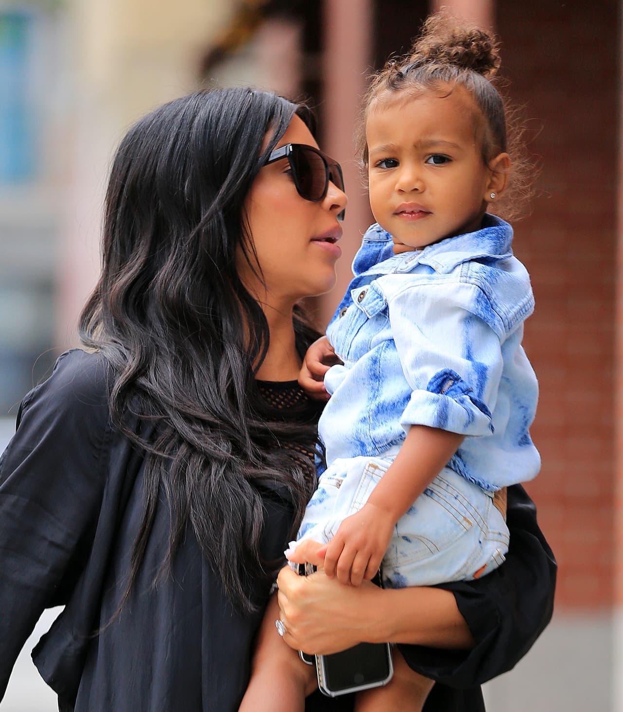 Su presencia puso contenta a Nori.