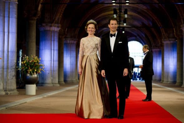 Por la alfombra roja también desfilaron la Princesa Mary y su esposo, el Príncipe Federico, de Dinamarca.
