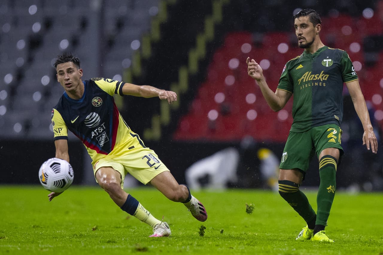 Las anotaciones de Federico Viñas y Leo Suárez, Américas vence 3-1 en casa al Portland Timbers y son el último clasificado a las semifinales de la Concacaf Liga de Campeones.