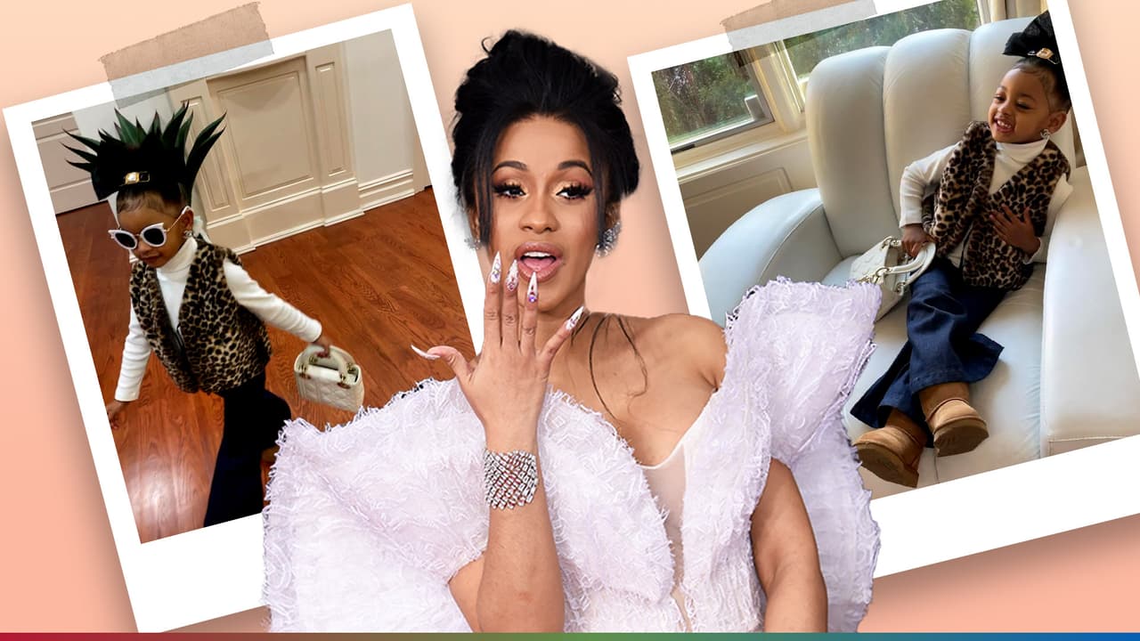 Cardi B le compra un bolso de más de 20 mil dólares a su hija de 2 años
