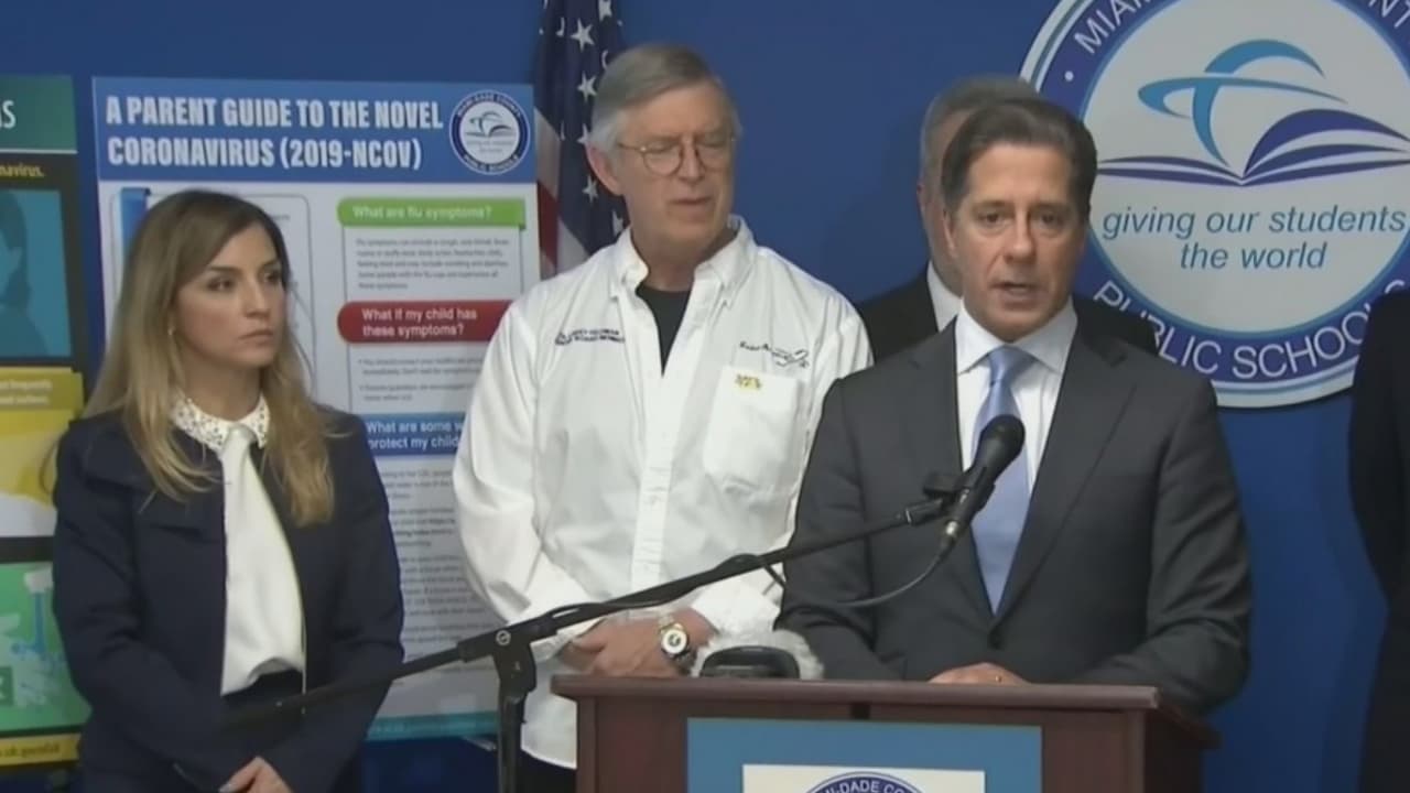 Escuelas de Miami-Dade se mantienen abiertas: "no se ha presentado ningún caso de coronavirus"