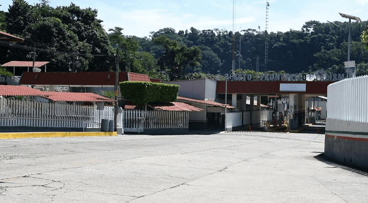 Talismán luce en completa calma desde el cierre de las fronteras decretado por Guatemala y México.
<br>