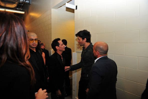 Algunos encuentros sí que han sido memorables, como este entre Marc y Enrique.