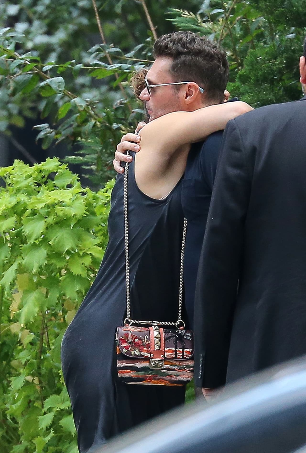 Lopez salió a comer en el barrio de Tribeca en NY con su amigo Ryan Seacrest.