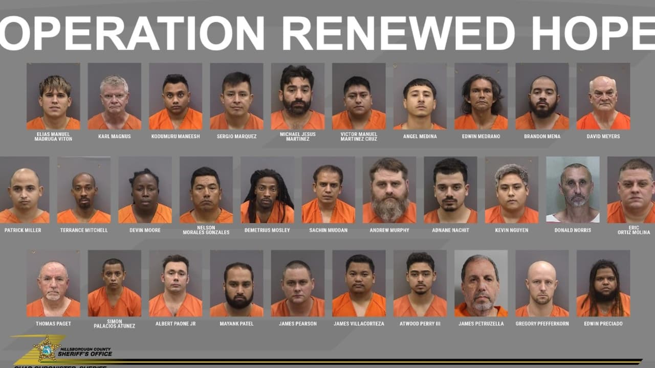 Maestro y enfermero entre los 123 detenidos por trata de personas: cayeron en operativos encubiertos
