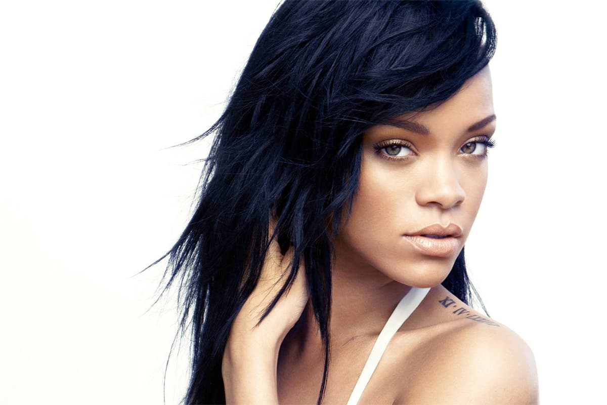 Rihanna es otra que estará de estreno este año con su disco 'Anti'.