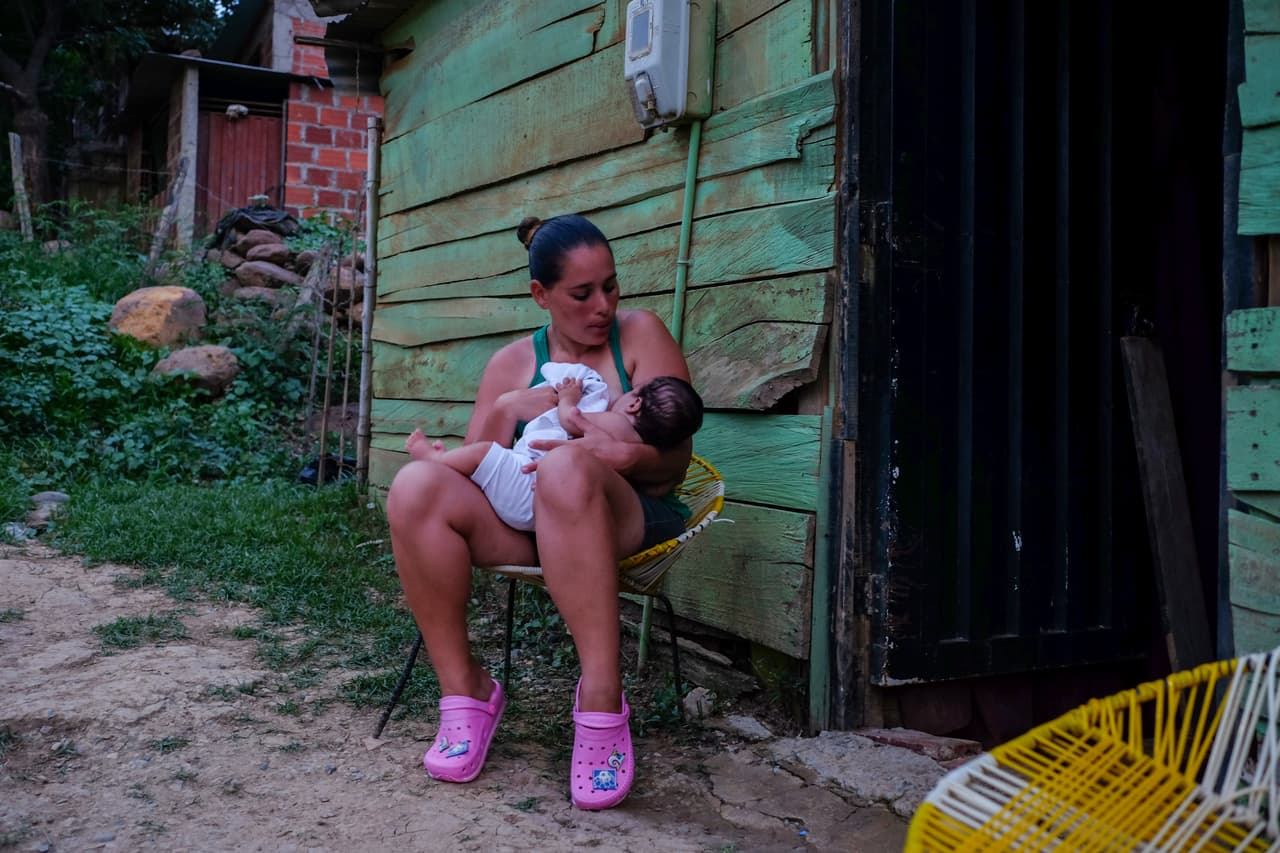 Élida Betancourt sufrió una hemorragia durante el parto de su último hijo, debido a una mala praxis en una cesárea anterior.