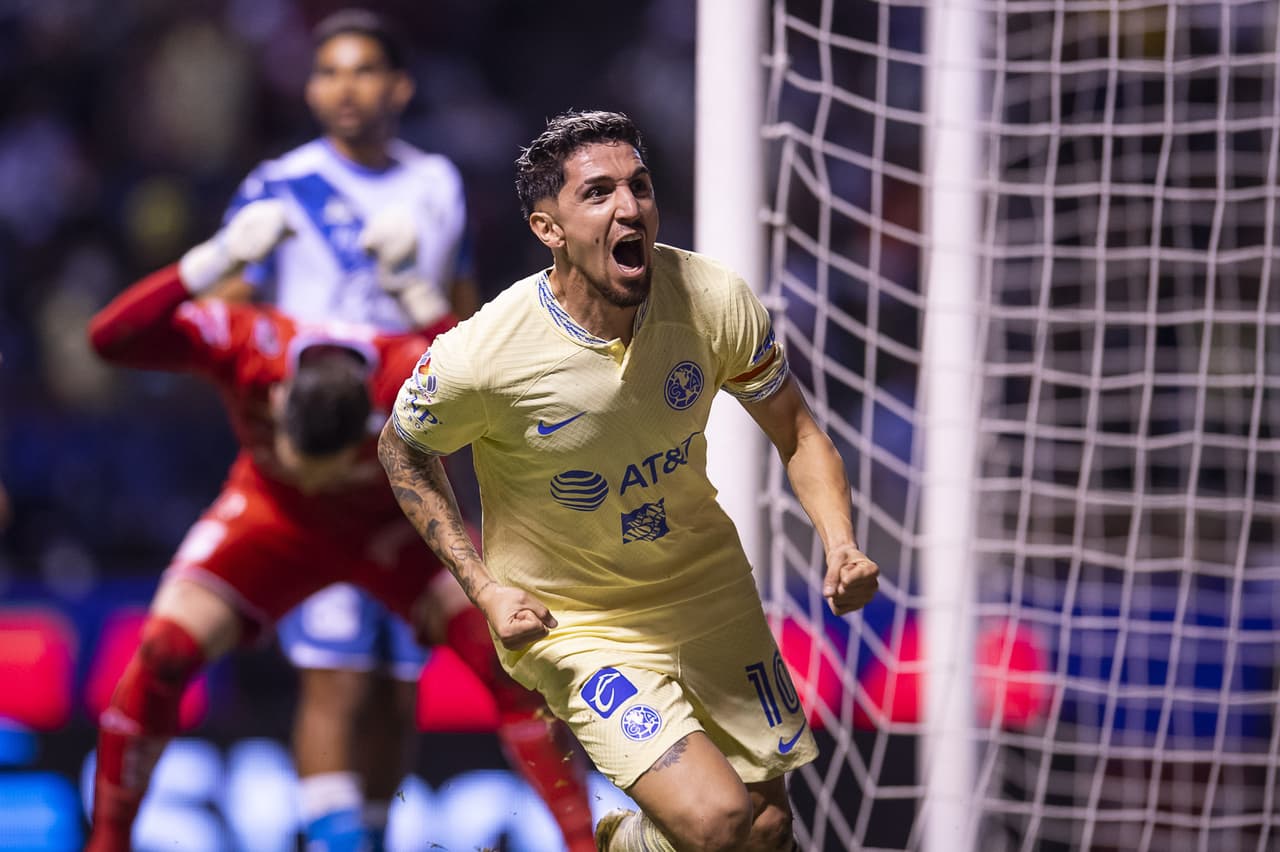 América aplastó 1-6 al Puebla en la ida de los Cuartos de Final con doblete de Henry Martín y goles de Diego Valdés, Alejandro Zendejas, Brian Rodríguez y Federico Viñas.