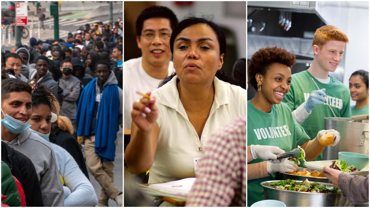 Comida gratis, clases de inglés, diplomas y otras ayudas disponibles en Nueva York y Nueva Jersey