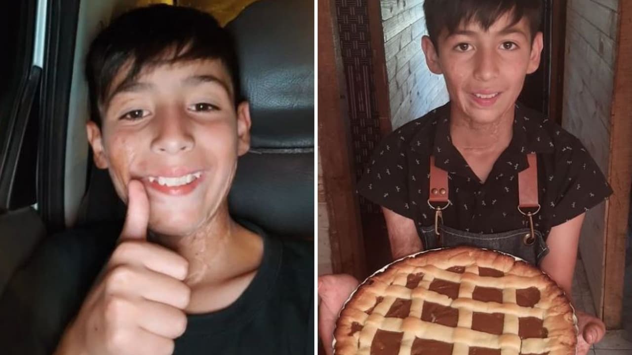 Joaquín Nahuel, el niño pastelero