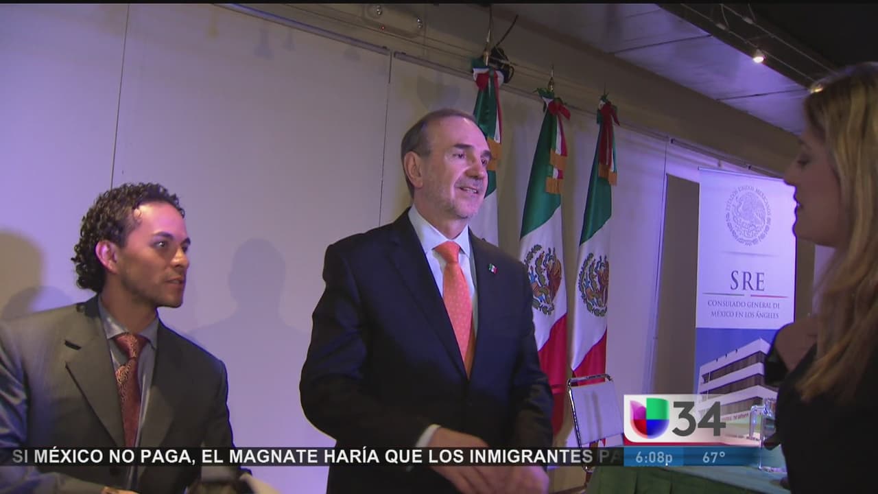 Nombran embajador al cónsul de Los Ángeles