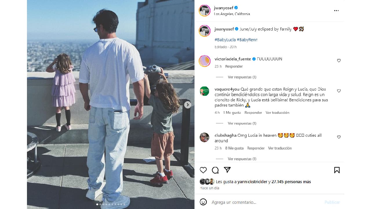 Jwan Yosef y sus hijos.