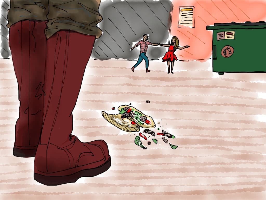 Los deseados besos de Nancy