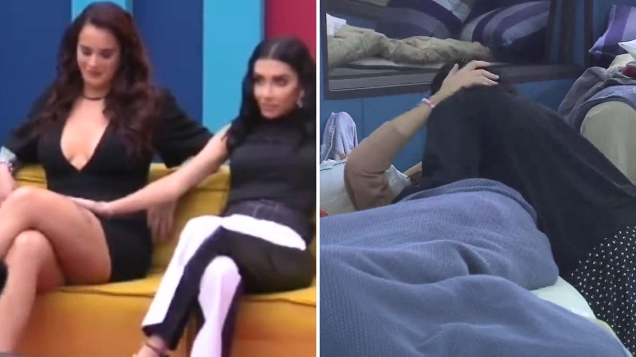 Karime le da beso en la boca de 'buenas noches' a Gala Montes y ella reacciona: "Te amo". ¿'Garime' se hará realidad?