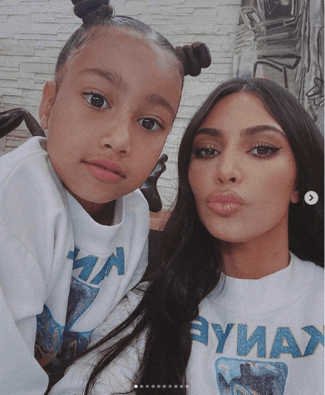 Kim Kardashian y North West