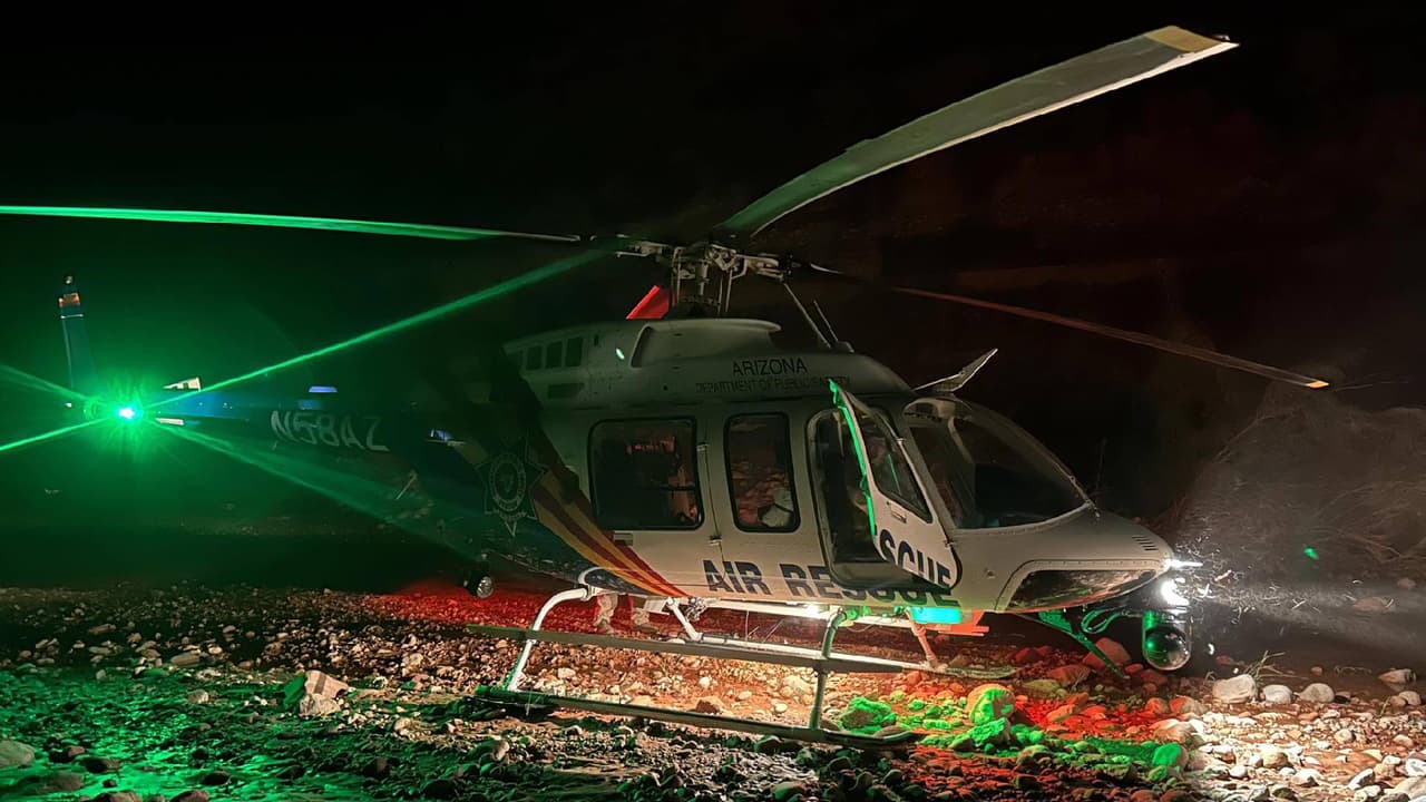 Rescatan a excursionista herido del Parque Nacional del Gran Cañón