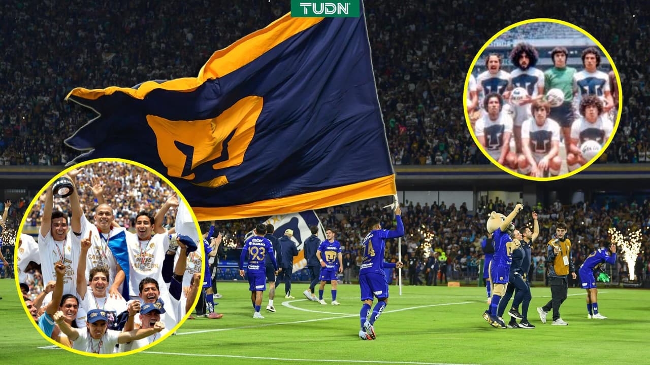 ¡Todos los títulos de Liga MX de Pumas!