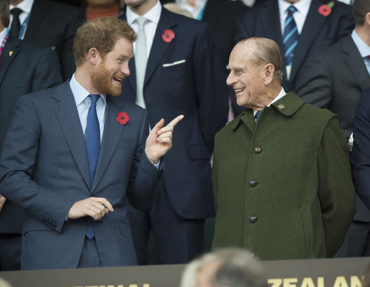 El duque de Sussex enfatizó las que consideró las mejores características de su abuelo. Lo definió como "maestro de la barbacoa, leyenda de las bromas y descarado hasta el final".