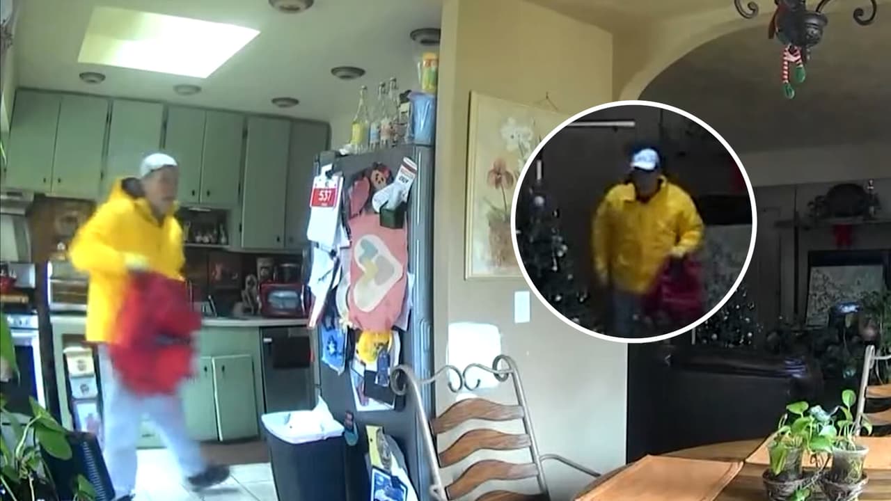 En video: Un ladrón entró a una casa donde había un niño solo. El menor logró salir y llamar al 911