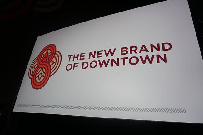 San Antonio launched a new brand and logo for downtown San Antonio.