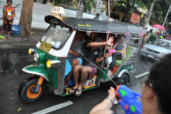 Así comienza en Tailandia el año nuevo budista.