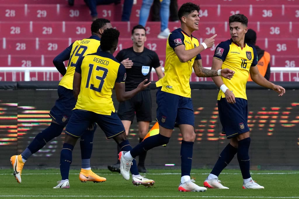 Piero Hincapie anotó el único tanto del encuentro en la victoria 1-0 de Ecuador sobre Venezuela.