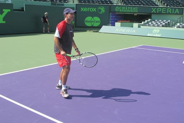 A jugar tenis con El Gordo y La Flaca