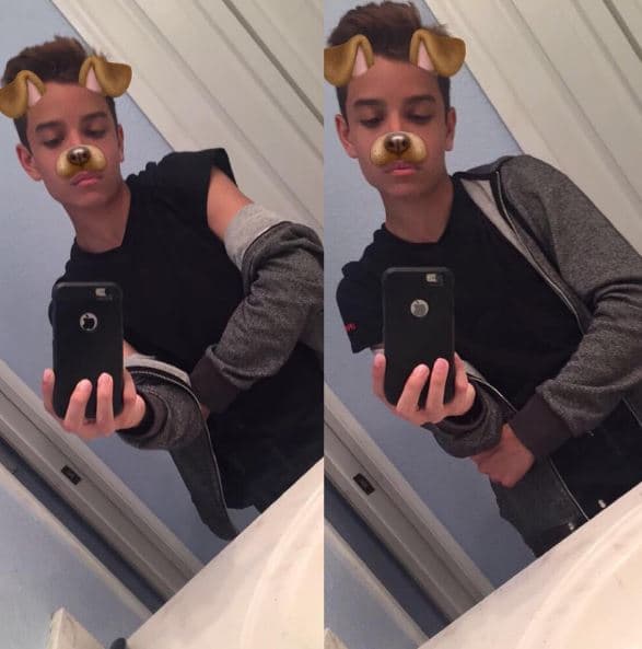 Christian González quiere ser un boy band. Desde ya conquista los corazones de sus fans.