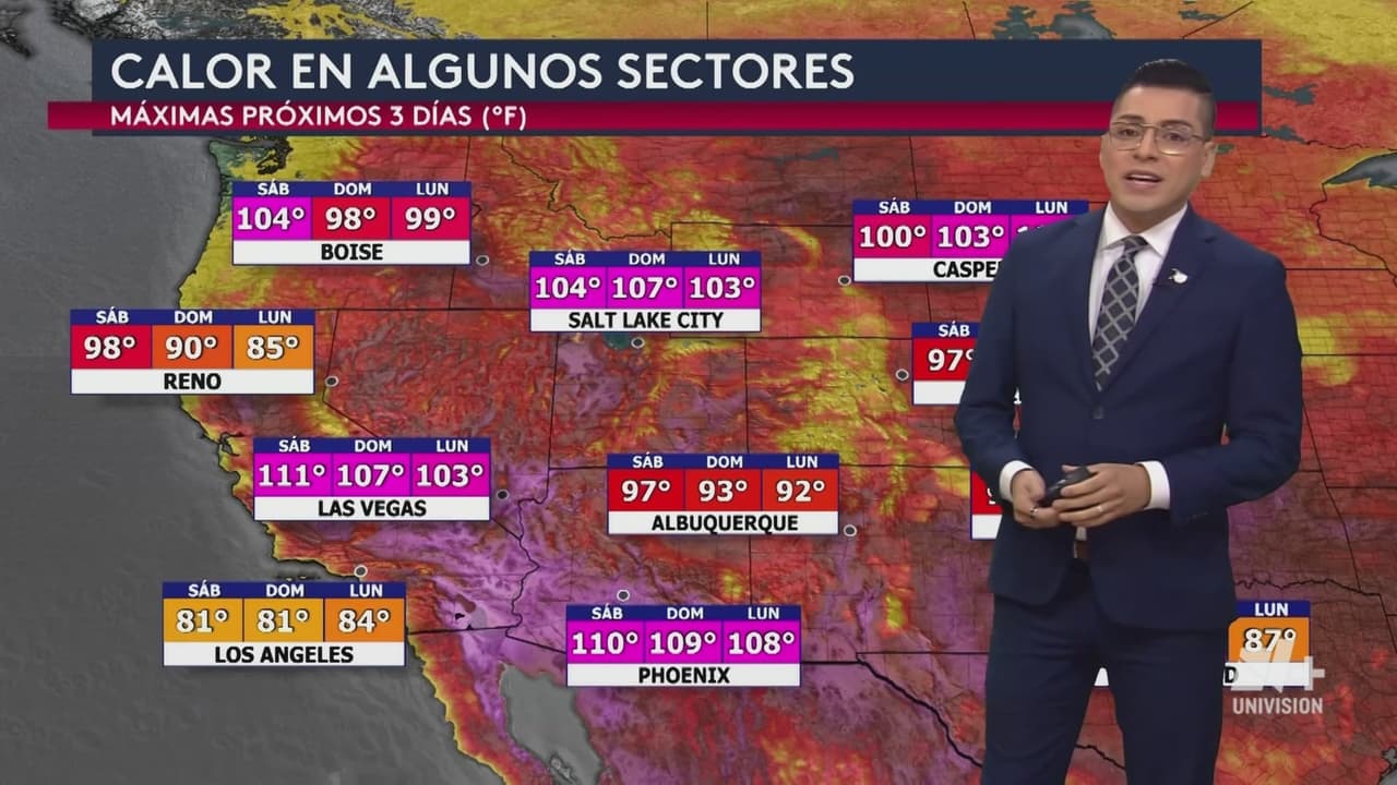 Más de 150 millones de personas se mantienen bajo advertencia y aviso por calor