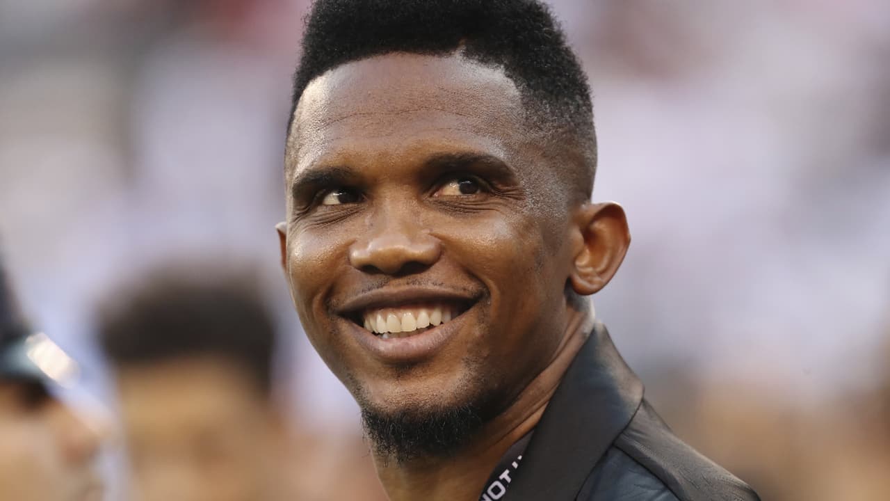 Samuel Eto'o, agradecido por estar bien tras aparatoso choque