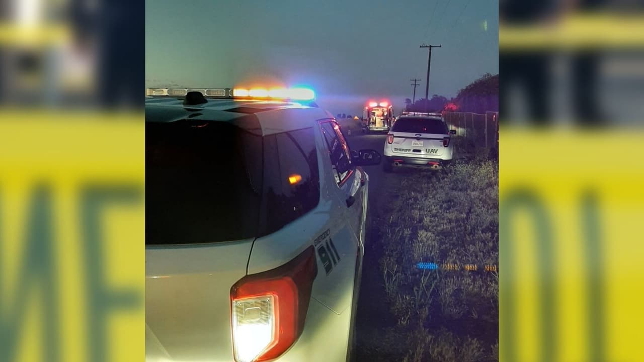 Oficiales dispararon a un hombre que atacó a su tío en el rostro con un cuchillo 