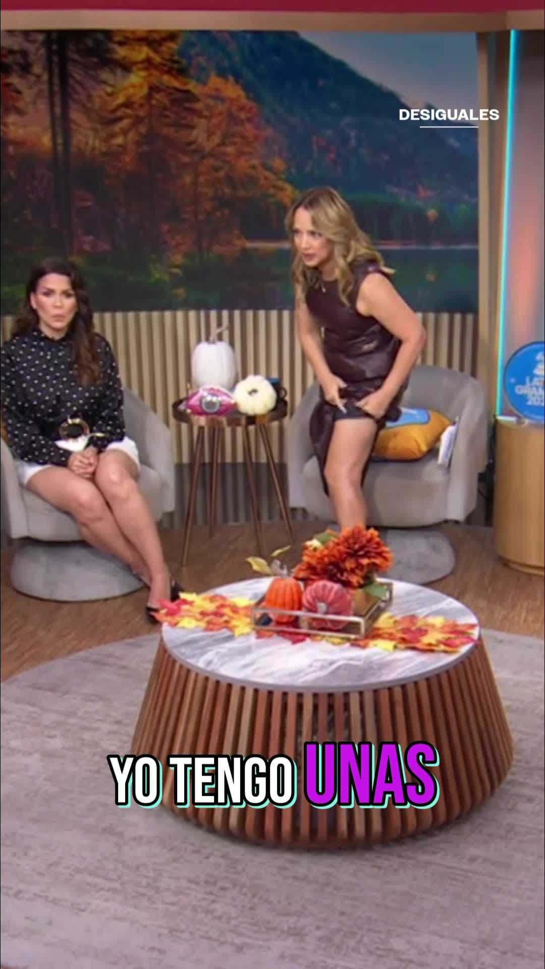 Adamari López muestra unas várices que tiene y le preocupan