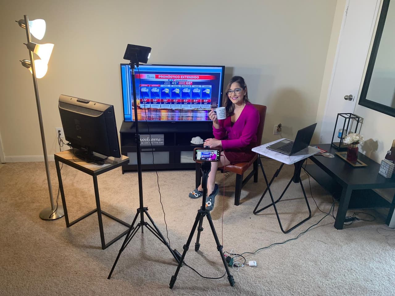 Karuska Matos - Meteoróloga.