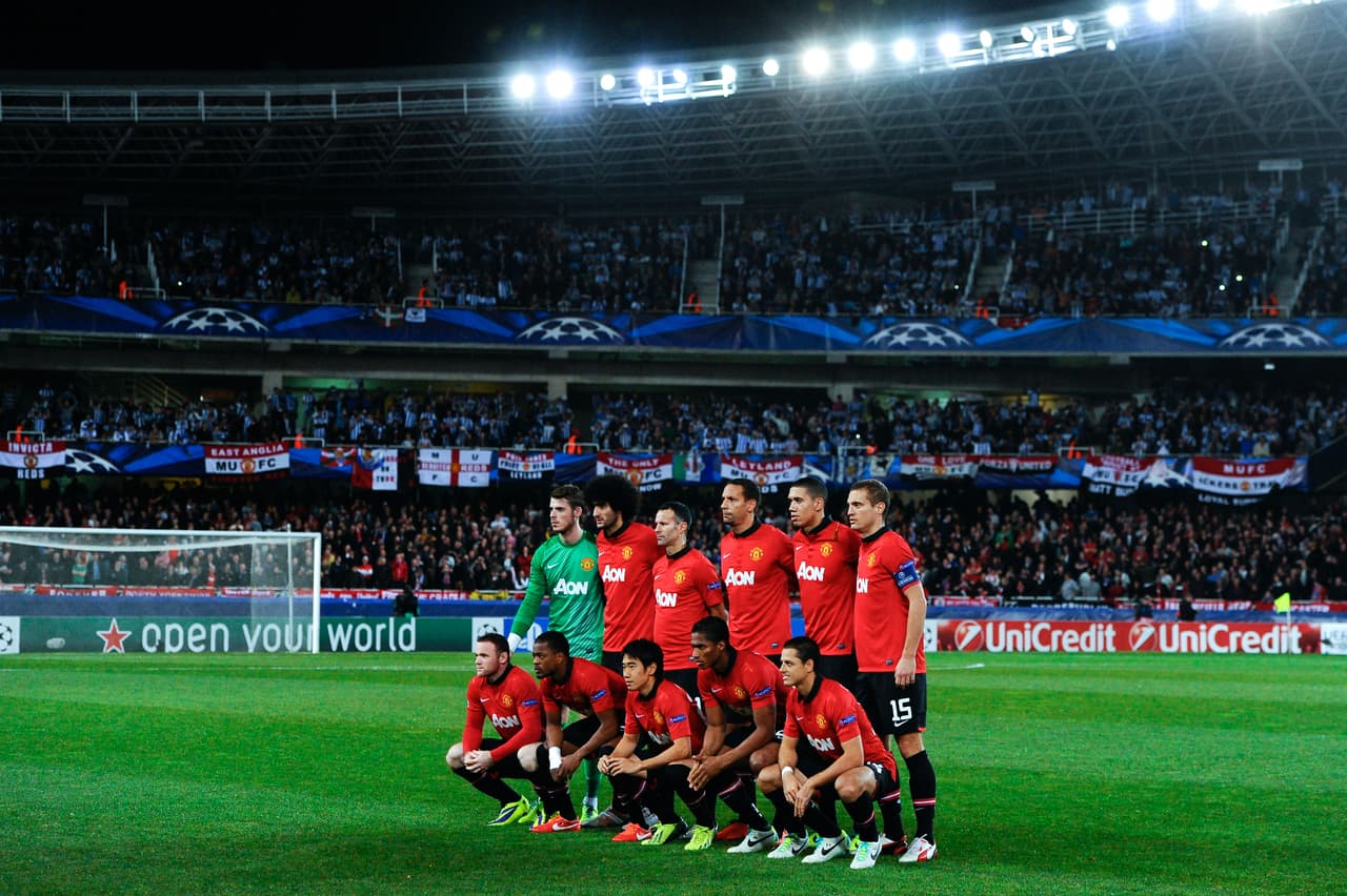 Javier Hernández y sus compañeros visitaron Anoeta.