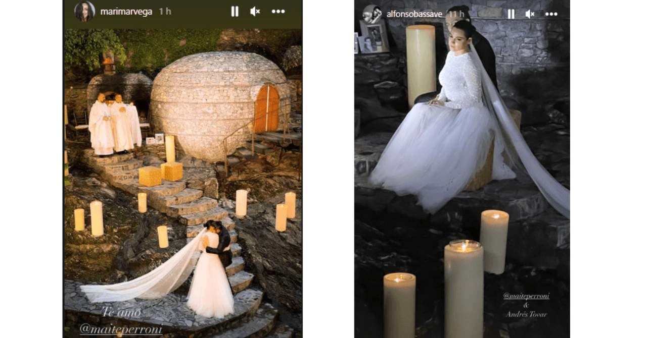 Boda de Maite Perroni y Andrés Tovar