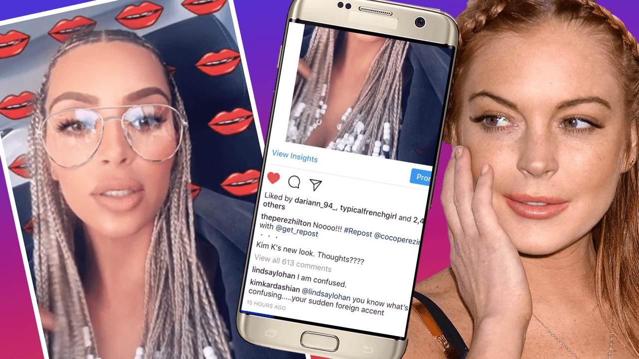Kim Kardashian desata nueva polémica en redes sociales (tienes que ver lo que le respondió a Lindsay Lohan)