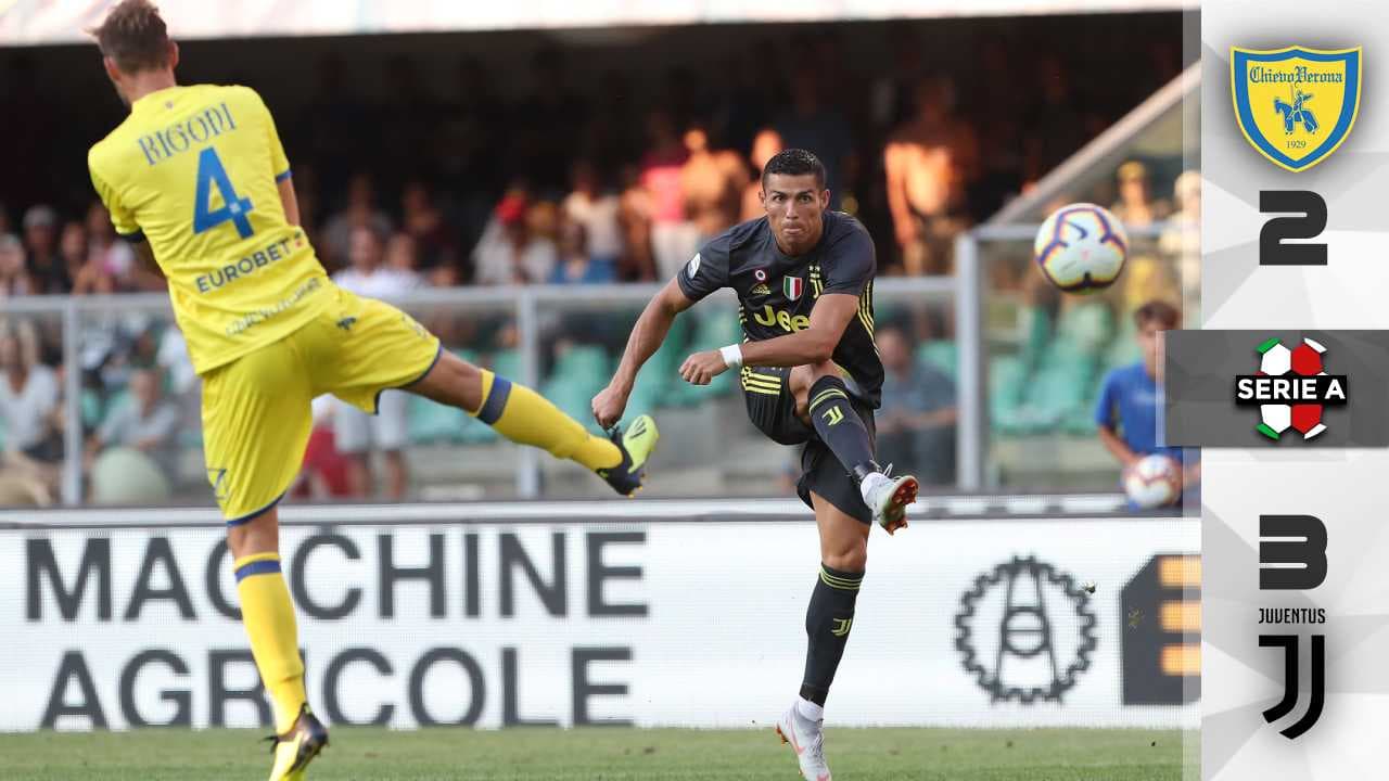 Cristiano Ronaldo se sale con la suya y debuta con triunfo en la Juventus