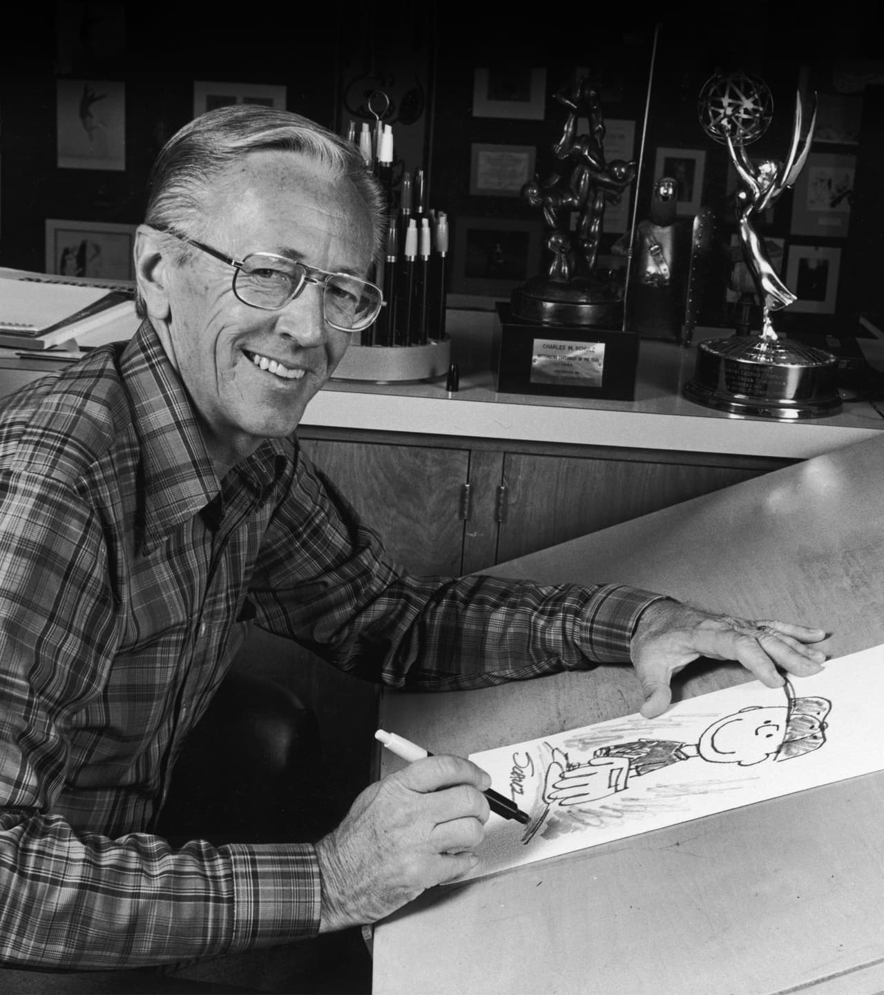 Charles Schulz – Dibujante.
<br>